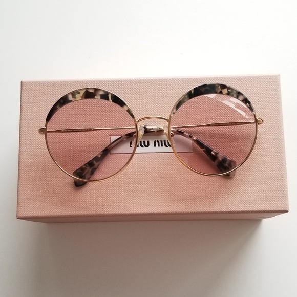 Miu Miu Accessories - Miu Miu Sunglasses Havana Marble